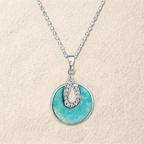 Collier 925 silber rhodiniert - collier,
