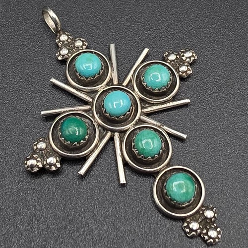 Native american sterling kreuz - native,
