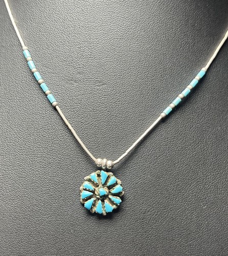 Silber kette collier türkis - silber,