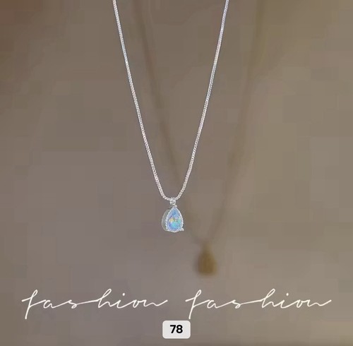 Schöne damen opal - opal, halskette
