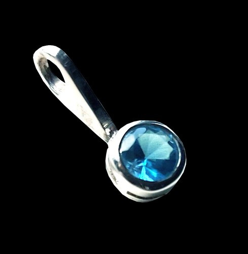Silber anhänger türkis - silber,
