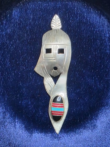 Kachina masken anhänger 925er - anhänger,