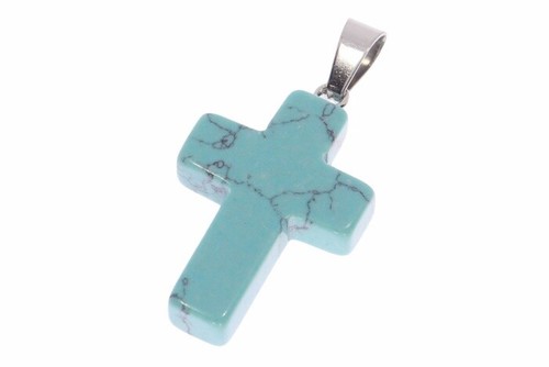 Türkis kreuz schmuck - kreuz,