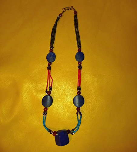 Vintage afghan tribal gemstone - vintage,
