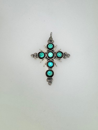 Anhänger vintage zuni türkis - anhänger,