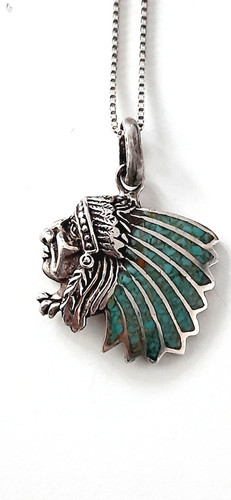 Silber anhänger silberkette - /,
