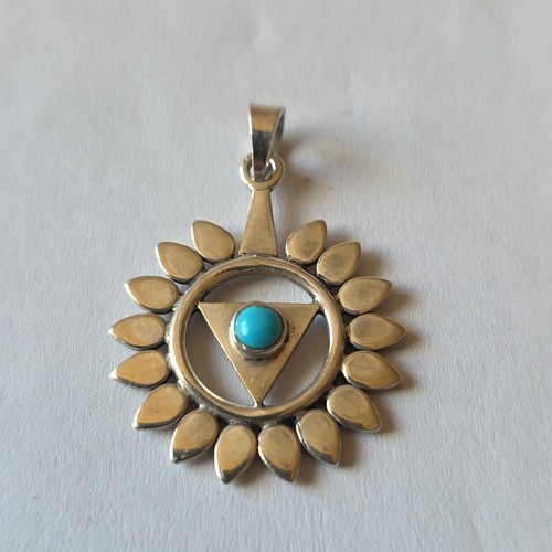 925 silber anhänger floral - silber,