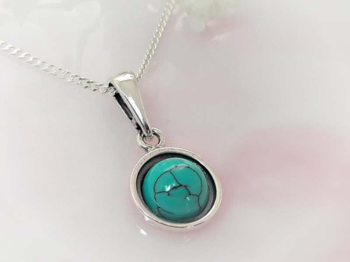 Türkis collier silber 925 - 925, 45